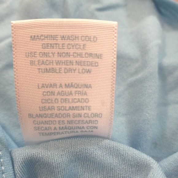 WonderKids Size 12 Months Infant Baby Girls Blue One Piece Swim Bathing suit NEW - Picture 5 of 5